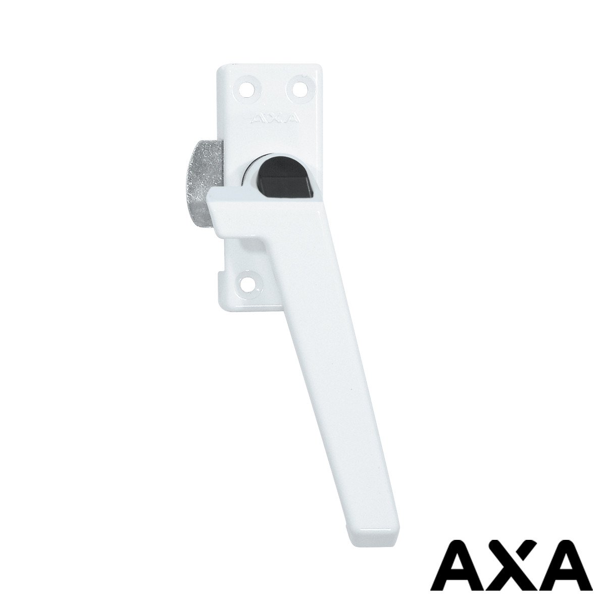 Alternatieve afbeelding voor AXA Fensterverschluß 3308 mit Ventilationsnocke en Druckknopf rechts Weiss