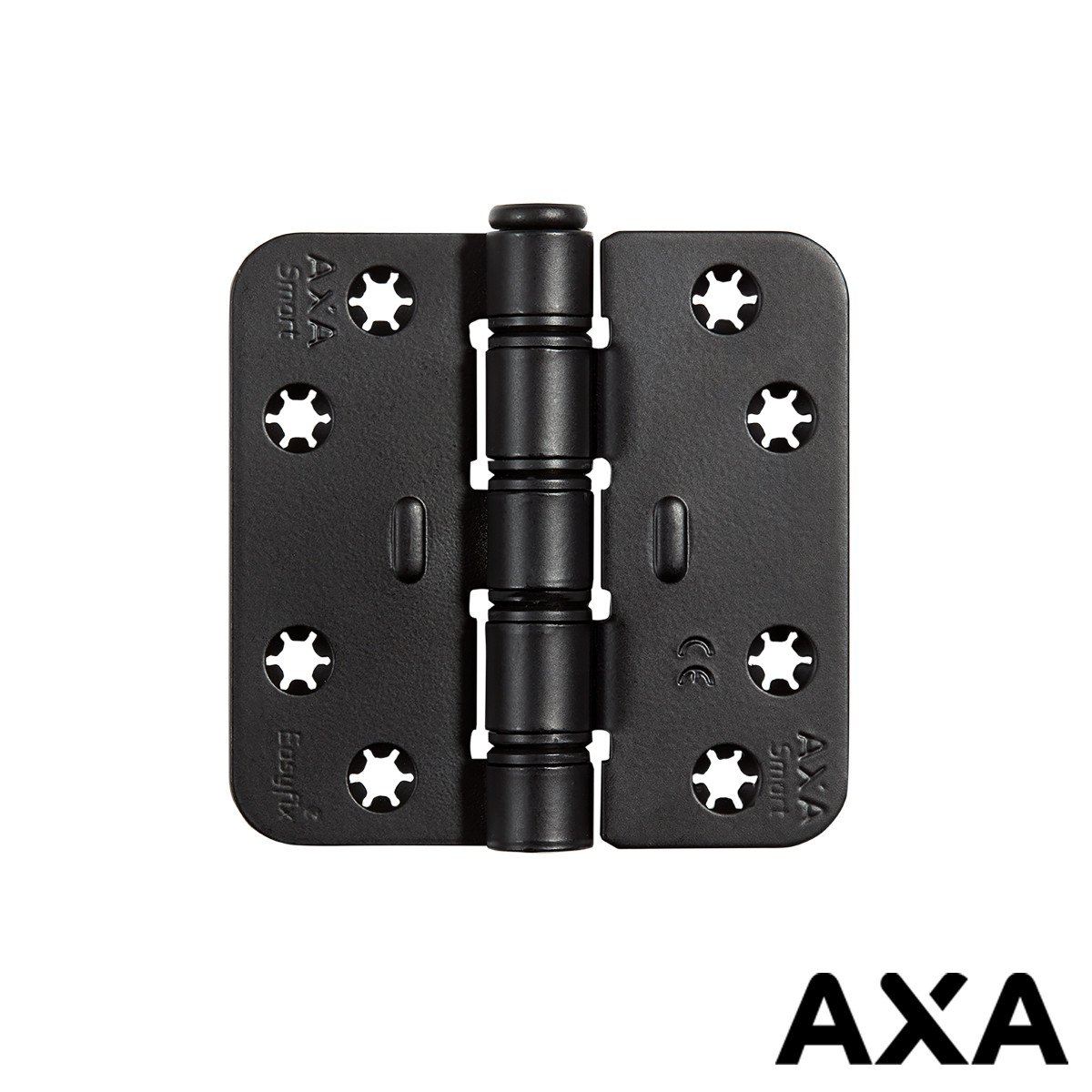 Alternatieve afbeelding voor AXA smart easyfix Scharnier 89x89mm Runde Ecken Schwarz