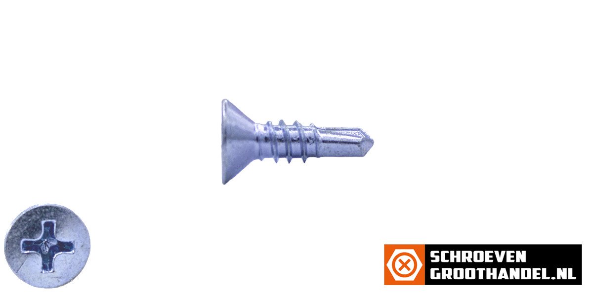 Alternatieve afbeelding voor Bohrschrauben verzinkt 4,2x13mm Senkkopf philips DIN7504-P 200 Stück