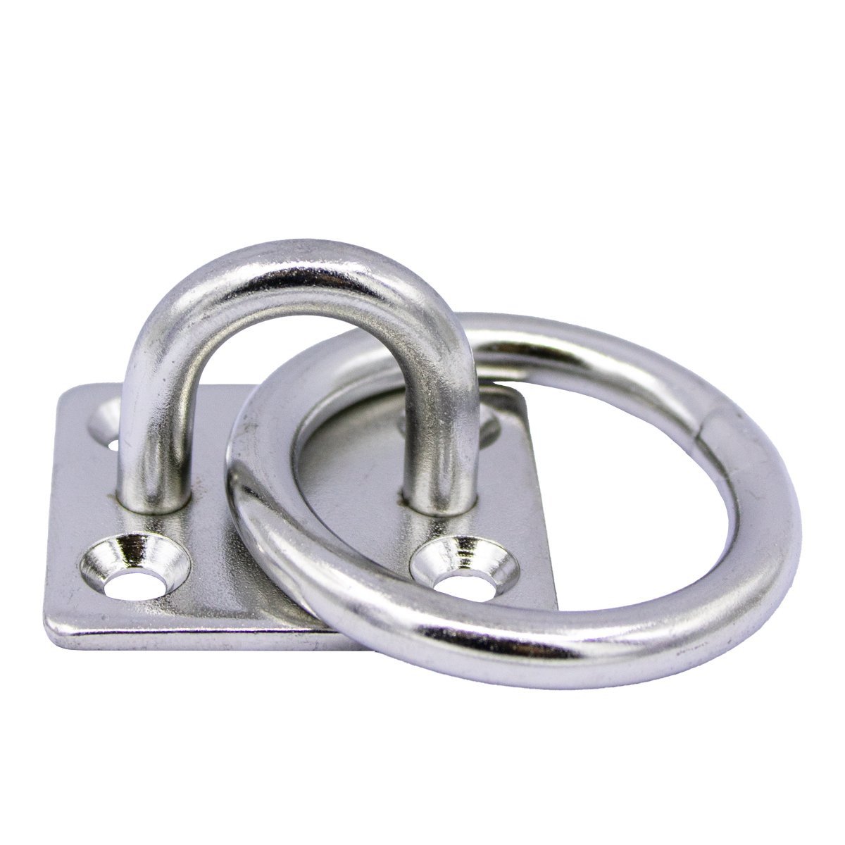 Alternatieve afbeelding voor Decksplatte eckig mit Ring 35x40mm Edelstahl A4 1 Stück