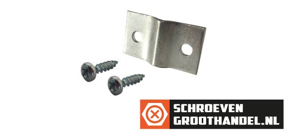 Alternatieve afbeelding voor Drahtgitter-bügel Edelstahl A2 4x16mm mit Schrauben 6 Stück