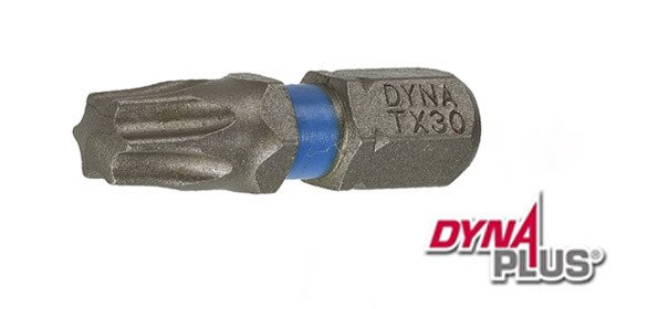 Alternatieve afbeelding voor Dynaplus bit TORX-30 BLAU 25mm 10 Stück