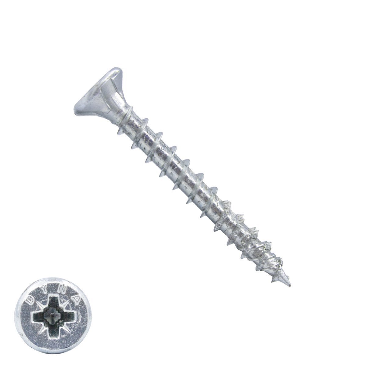 Alternatieve afbeelding voor Dynaplus Spanplattenschrauben 4,5x45mm verzinkt Senkkopf POZI 200 Stück