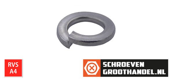 Alternatieve afbeelding voor Federringe M16 Edelstahl A4 DIN127B 100 Stück