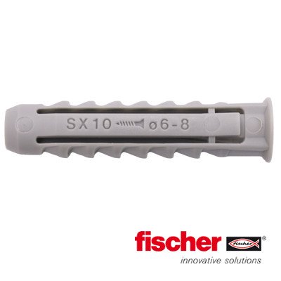 Alternatieve afbeelding voor fischer Dübel SX 10x50 TH mit Rundhaken 7x105mm 2 Stück