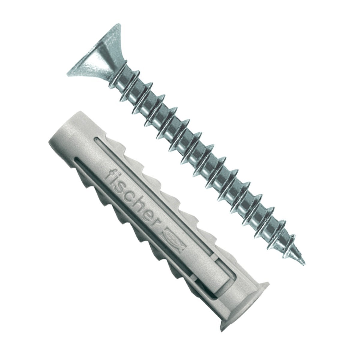 Alternatieve afbeelding voor fischer Dübel SX 6x30 S/10 mit Schrauben 4,5x40mm 50 Stück