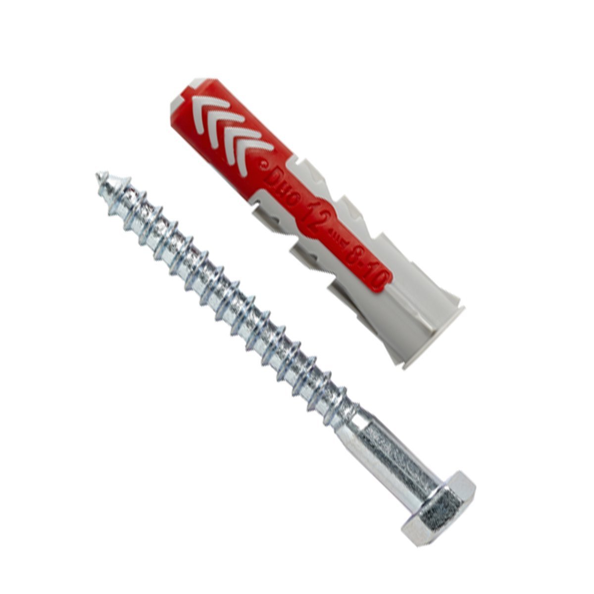 Alternatieve afbeelding voor fischer Duopower Dübel 12x60 S mit Schlüsselschrauben 10 Stück