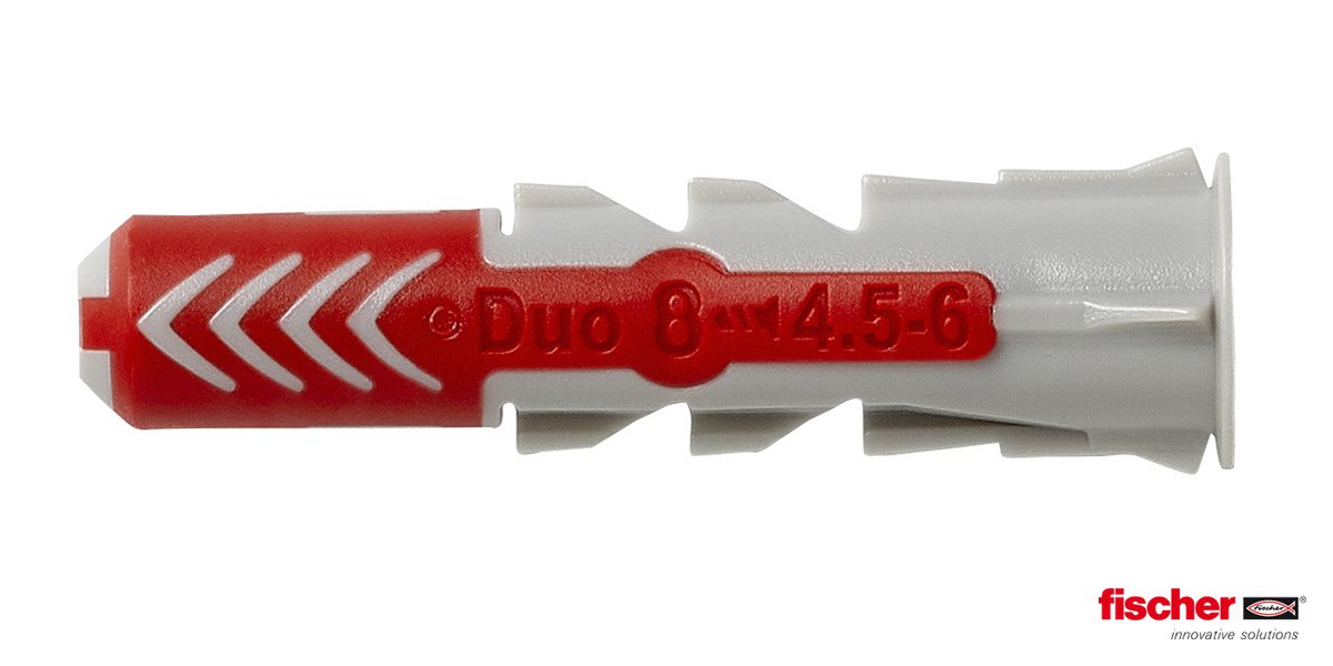 Alternatieve afbeelding voor fischer Duopower Dübel 8x40mm 18 Stück