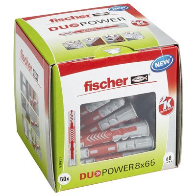 Alternatieve afbeelding voor fischer Duopower Dübel 8x65mm 50 Stück