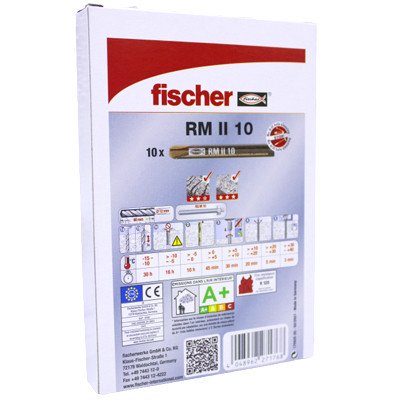 Alternatieve afbeelding voor fischer Patrone RM II 10mm 10 Stück