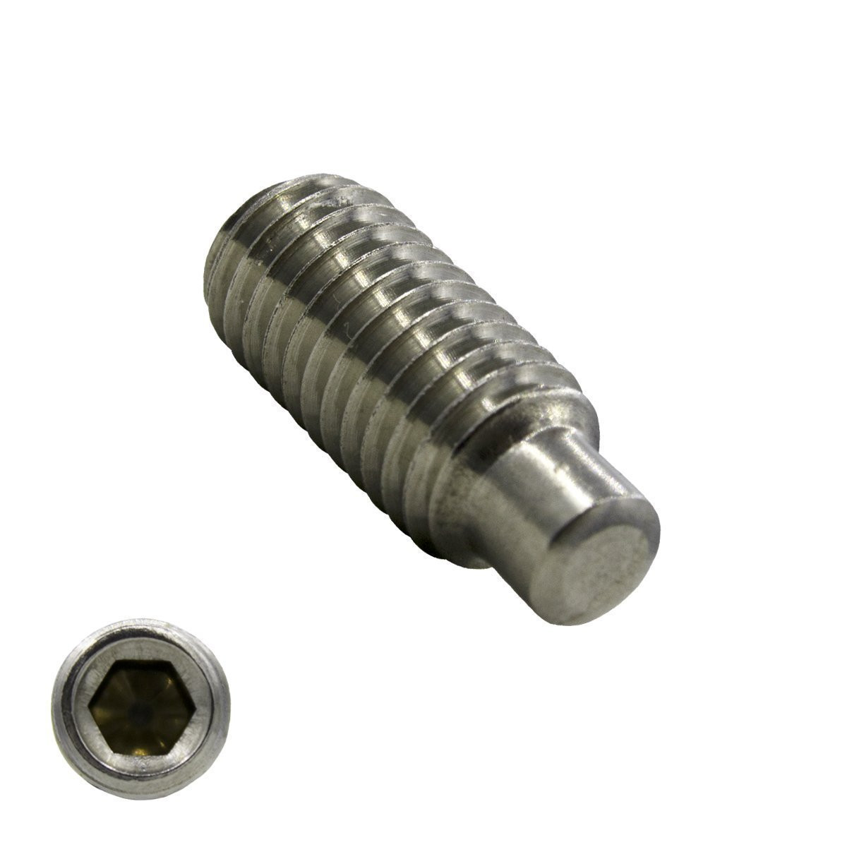 Alternatieve afbeelding voor Gewindestifte M10 x 50mm Edelstahl A2 Din915 / ISO4028 Zapfen 200 Stück