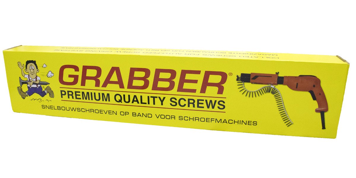 Alternatieve afbeelding voor Grabber Schnellbauschrauben auf Band 3,5x35mm phosphatiert Feingewinde PH2 1000 Stück
