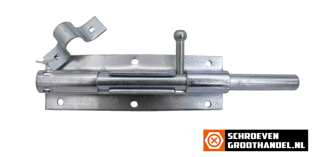 Alternatieve afbeelding voor Grendelriegel schwer 175 x 54mm verzinkt 1 Stück
