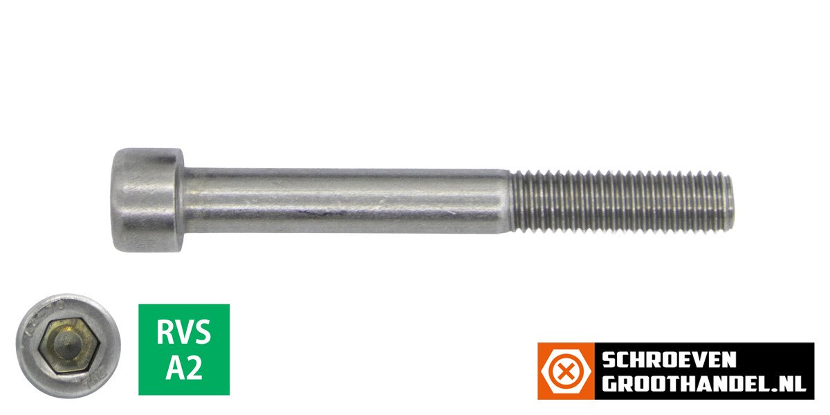 Alternatieve afbeelding voor Inbusschrauben  M12 x 70mm Edelstahl A2 Zylinderkopf Din912 25 Stück