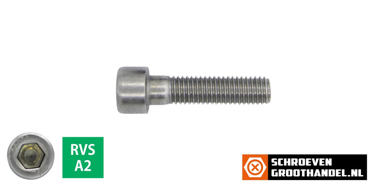Alternatieve afbeelding voor Inbusschrauben  M4 x 35mm Edelstahl A2 Zylinderkopf Din912 100 Stück