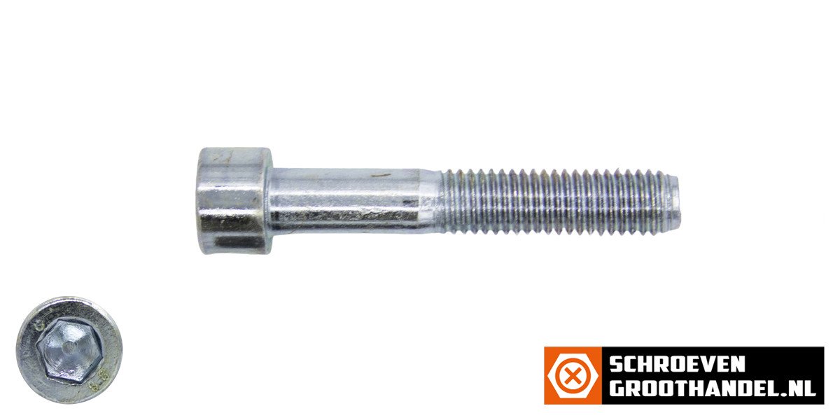 Alternatieve afbeelding voor Inbusschrauben  M4 x 45mm verzinkt Zylinderkopf Din912 100 Stück