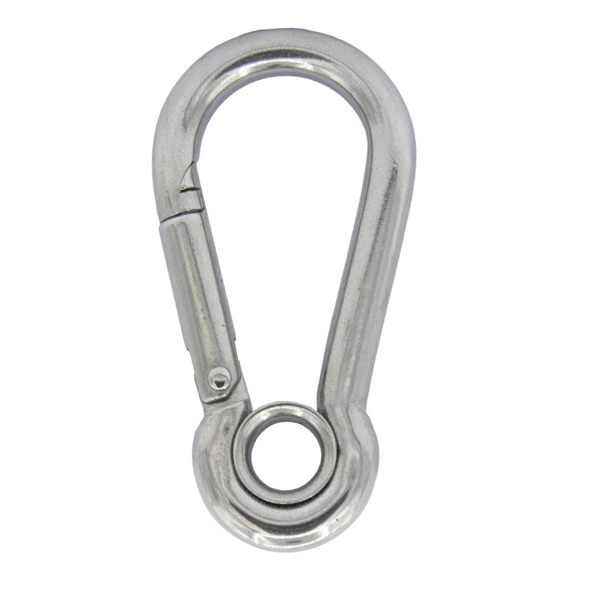 Alternatieve afbeelding voor Karabinerhaken mit Auge 6x60mm Edelstahl A4 1 Stück