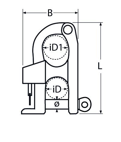 Alternatieve afbeelding voor Panikhaken 5x60mm Edelstahl A4 1 Stück