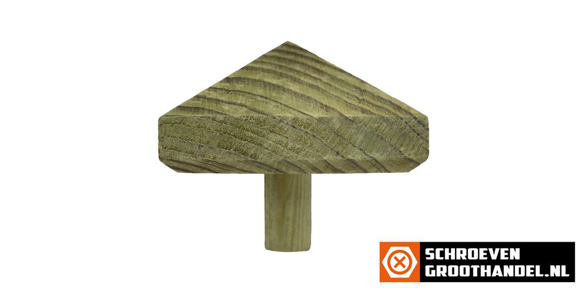 Alternatieve afbeelding voor Pfostenkappe 80x80mm Holz 1 Stück