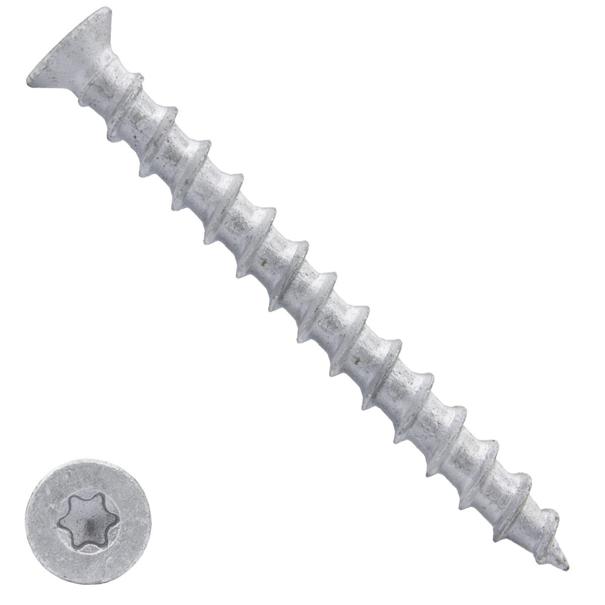 Alternatieve afbeelding voor Porenbetonschrauben 8x130mm AR-Coating Silber Senkkopf 100 Stück