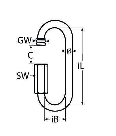 Alternatieve afbeelding voor Schraubverbinder lang 8mm Edelstahl A4 1 Stück