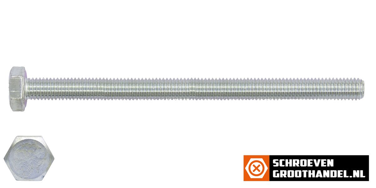 Alternatieve afbeelding voor Sechskantschrauben M16 x 150mm verzinkt DIN933 Vollgewinde 25 Stück