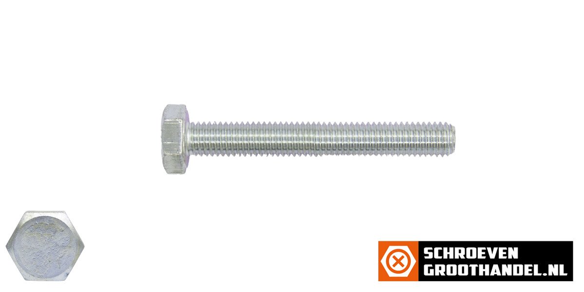 Alternatieve afbeelding voor Sechskantschrauben M20 x 40mm verzinkt DIN933 Vollgewinde 25 Stück