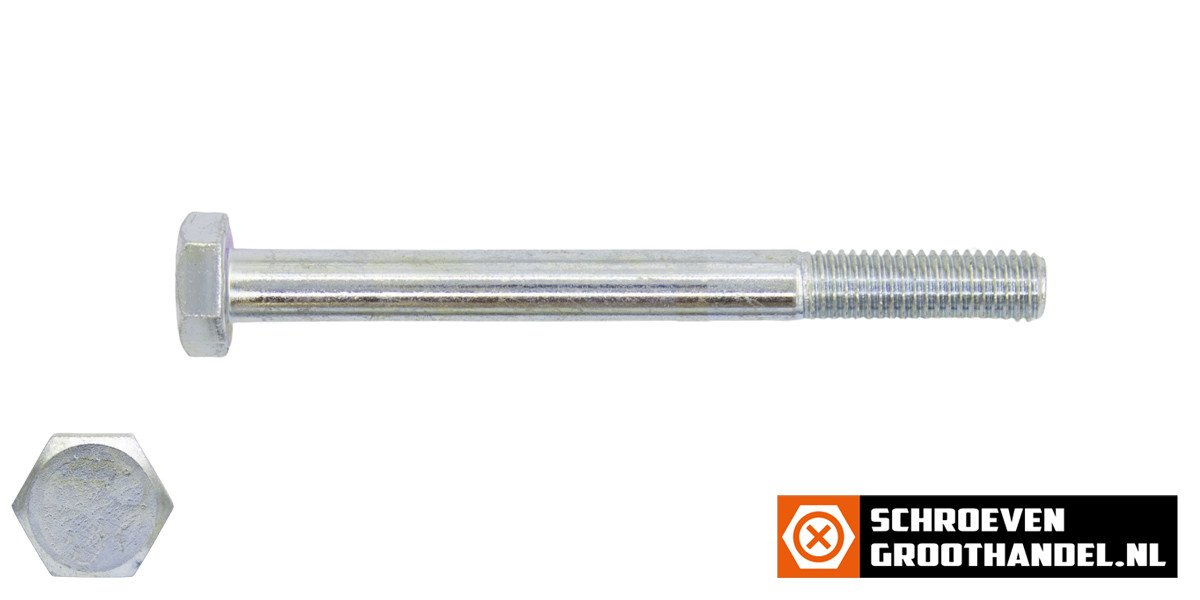 Alternatieve afbeelding voor Sechskantschrauben  M8 x 75mm verzinkt DIN931 mit Schaft 200 Stück