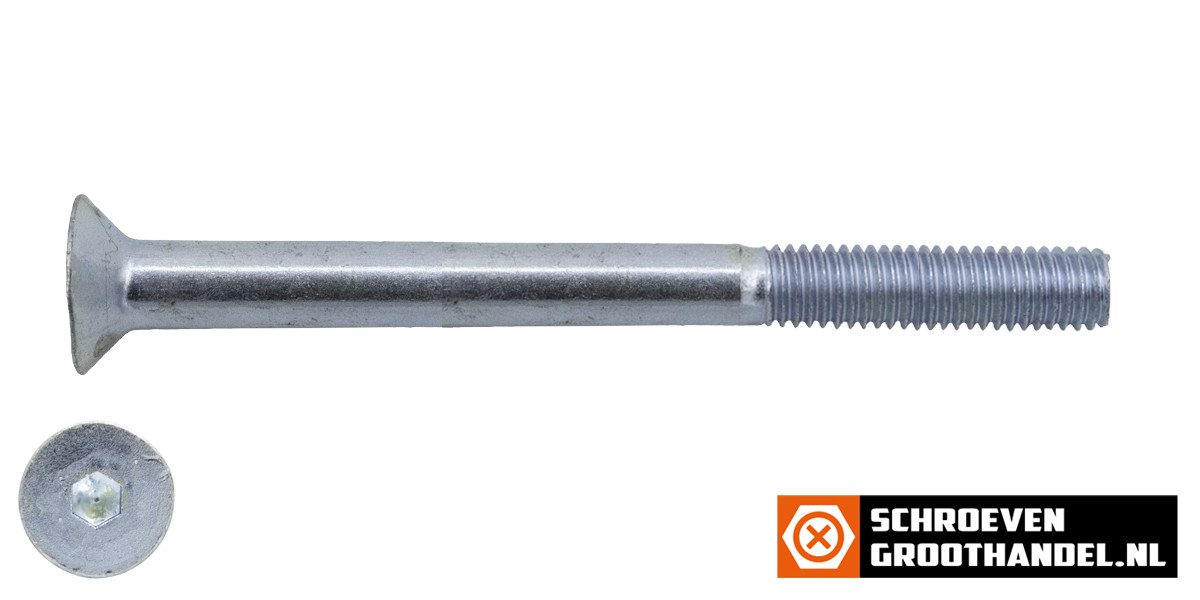 Alternatieve afbeelding voor Senkkopfschrauben inbus  M12 x 70mm verzinkt DIN7991 25 Stück