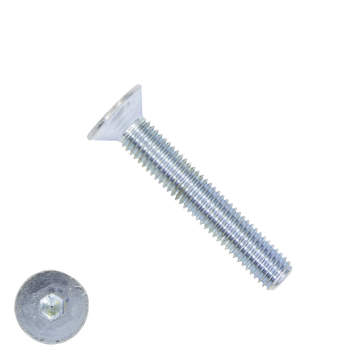 Alternatieve afbeelding voor Senkkopfschrauben inbus  M16 x 50mm verzinkt DIN7991 25 Stück