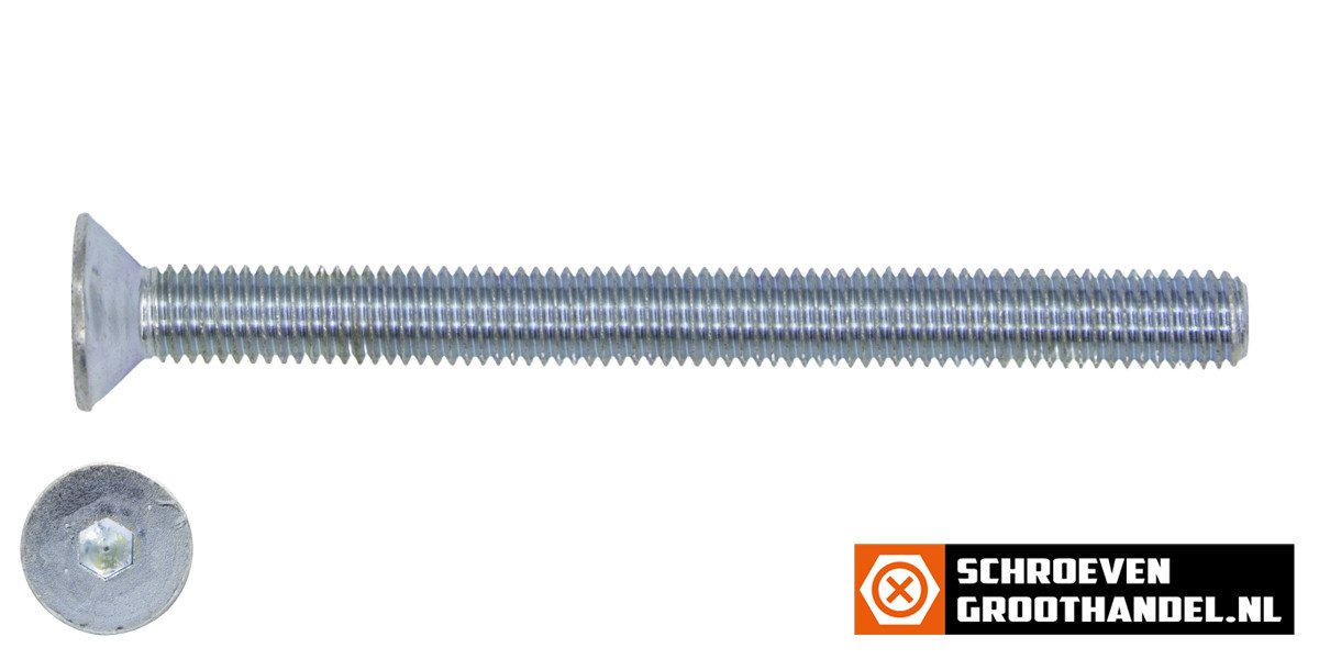 Alternatieve afbeelding voor Senkkopfschrauben inbus  M16 x 70mm verzinkt DIN7991 25 Stück