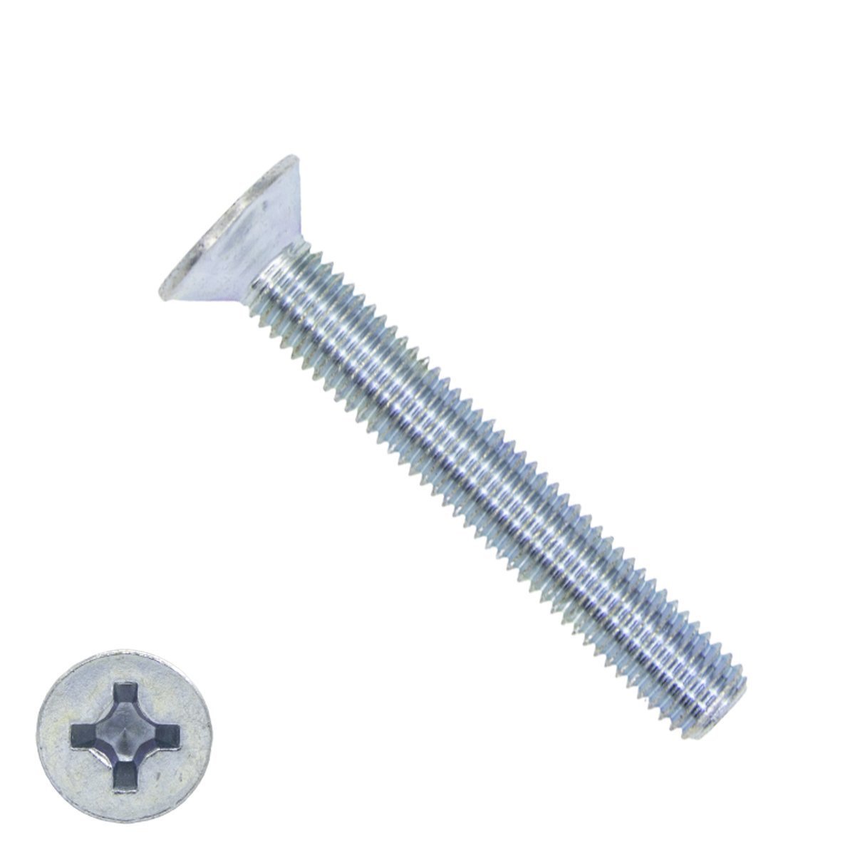 Alternatieve afbeelding voor Senkschrauben mit Kreuzschlitz M6 x 40mm DIN965 verzinkt philips 200 Stück