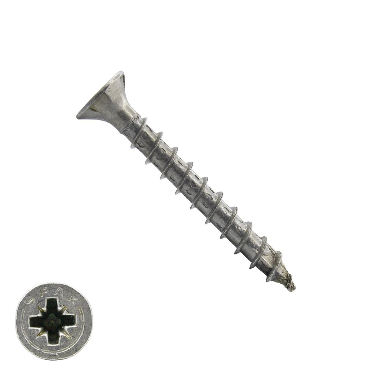 Alternatieve afbeelding voor Spax Spanplattenschrauben 3,5x40mm Edelstahl A2 Senkkopf POZI 200 Stück
