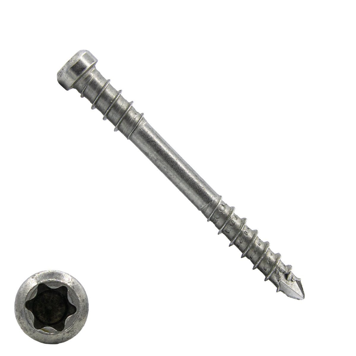 Alternatieve afbeelding voor Spax-D Terrassenschrauben 5x60mm Edelstahl A2 Zylinderkop TORX 100 Stück