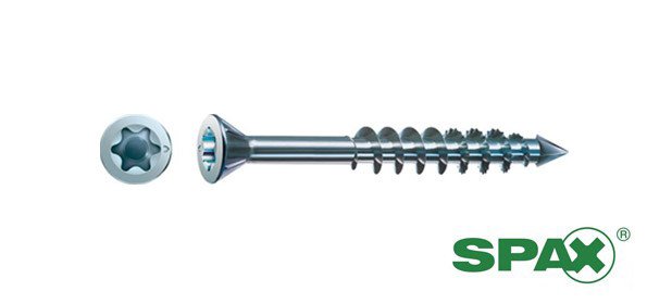 Alternatieve afbeelding voor Spax-M MDF-Schrauben 4x45mm Teilgewinde verzinkt Fräskopf TORX 200 Stück