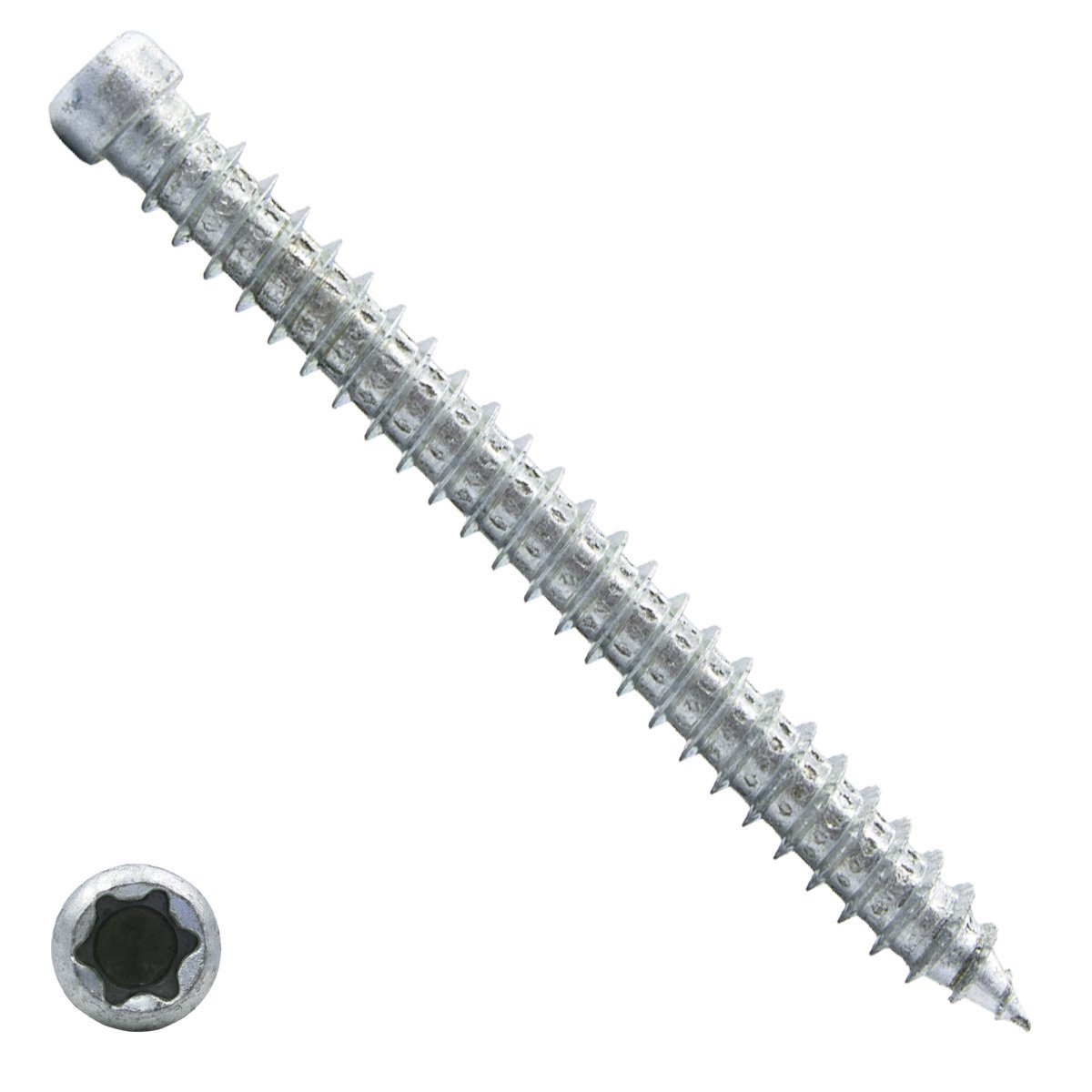 Alternatieve afbeelding voor Spax-RA Rahmenschrauben 7,5x100mm verzinkt Zylinderkop TORX 100 Stück