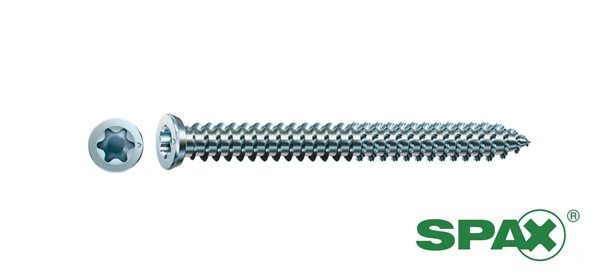 Alternatieve afbeelding voor Spax-RA Rahmenschrauben 7,5x120mm verzinkt Senkkopf TORX 100 Stück