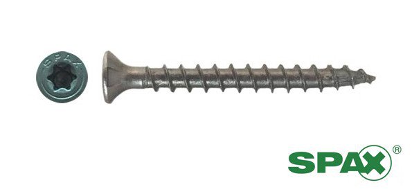 Alternatieve afbeelding voor Spax Spanplattenschrauben 5x70mm Edelstahl A2 Senkkopf TORX 100 Stück