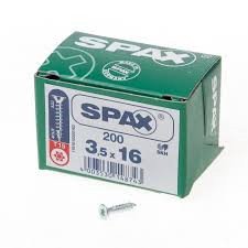 Alternatieve afbeelding voor Spax Spanplattenschrauben 3,5x16mm verzinkt Senkkopf TORX 200 Stück