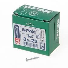 Alternatieve afbeelding voor Spax Spanplattenschrauben 3,5x25mm verzinkt Senkkopf TORX 200 Stück