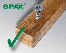 Alternatieve afbeelding voor Spax Spanplattenschrauben 4x30mm verzinkt Senkkopf TORX 200 Stück