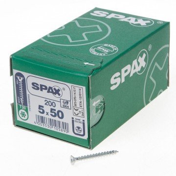 Alternatieve afbeelding voor Spax Spanplattenschrauben 5x50mm verzinkt Senkkopf TORX 200 Stück