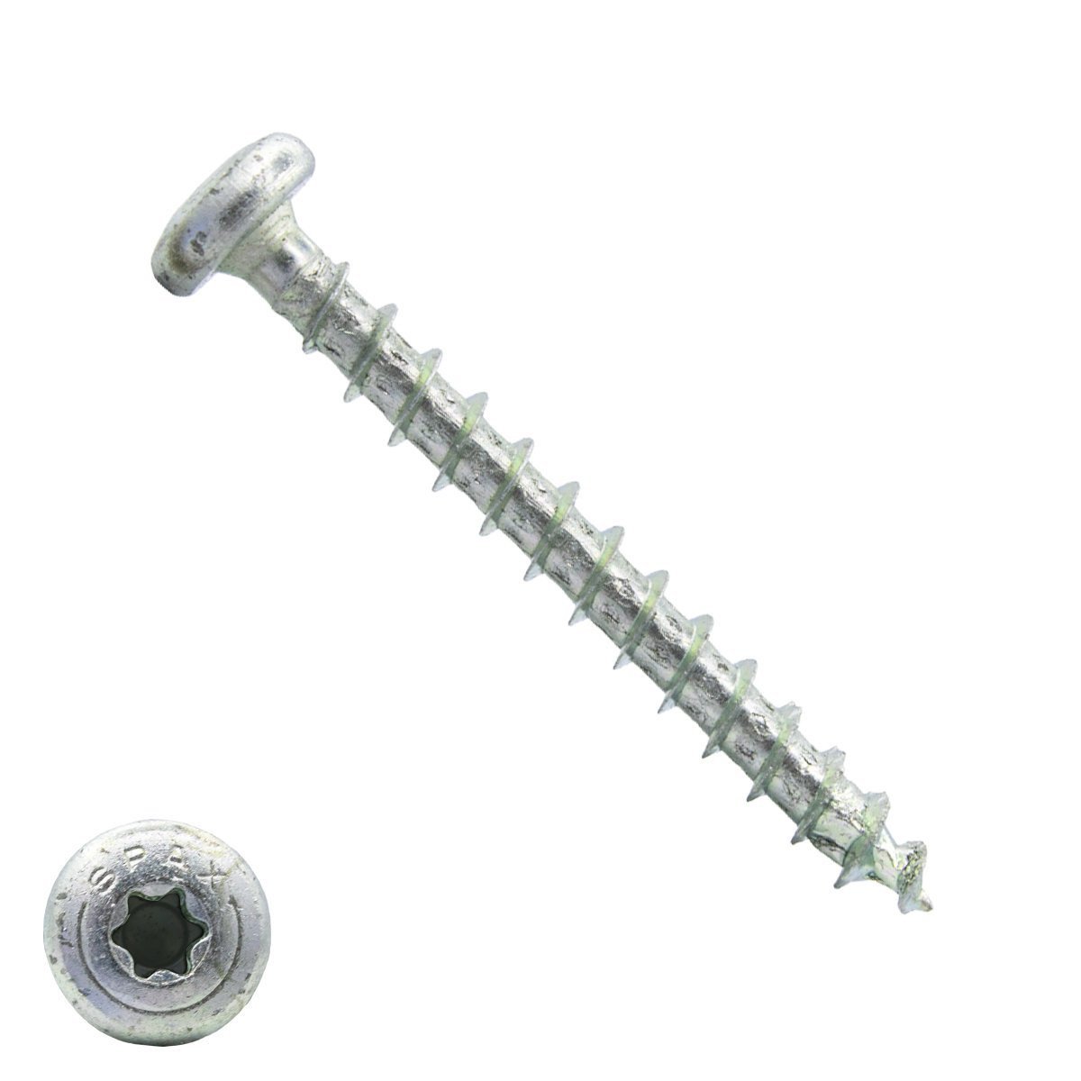 Alternatieve afbeelding voor Spax Spanplattenschrauben 6x50mm verzinkt Linsenkopf TORX 200 Stück