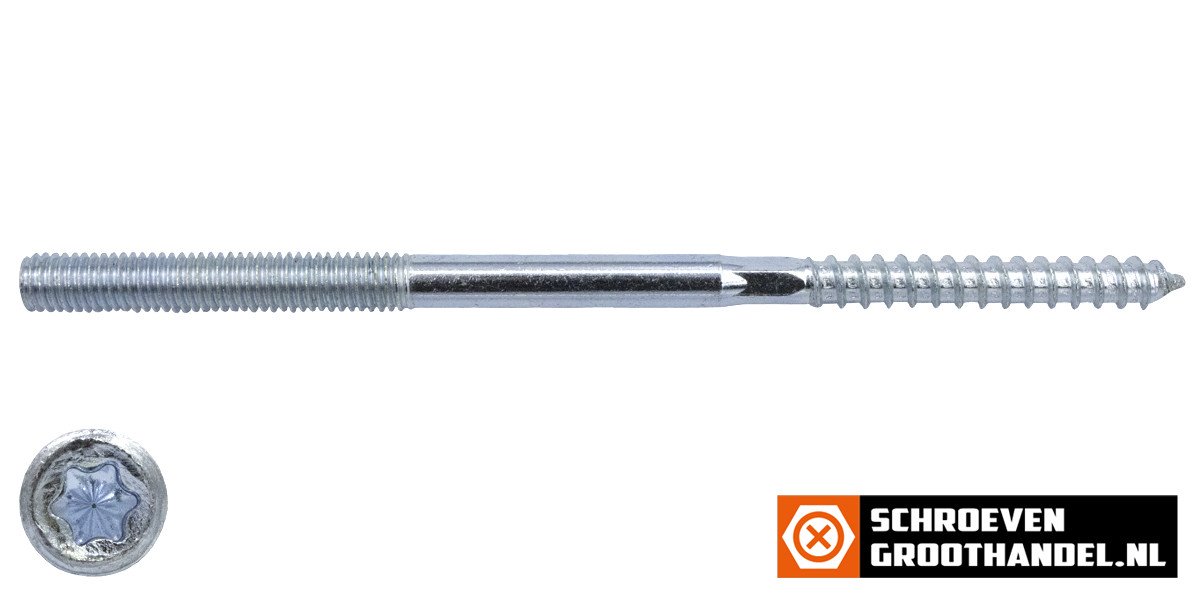 Alternatieve afbeelding voor Stockschrauben M10x200mm TORX-25 verzinkt 25 Stück