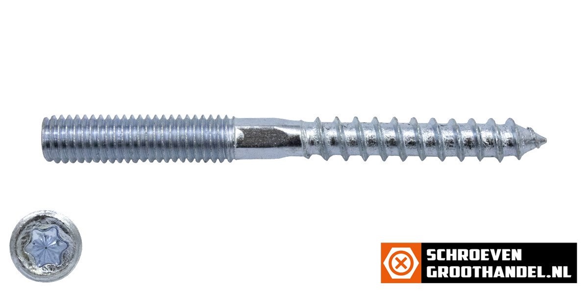 Alternatieve afbeelding voor Stockschrauben M10x80mm TORX-25 verzinkt 50 Stück