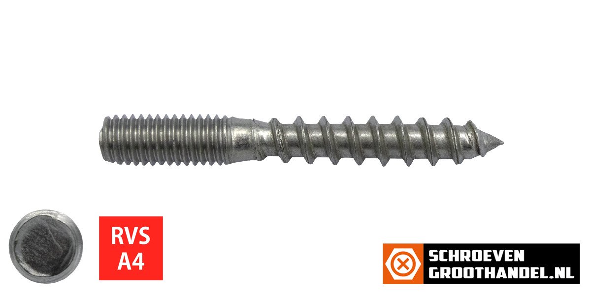 Alternatieve afbeelding voor Stockschrauben M6x50mm Edelstahl A4 25 Stück