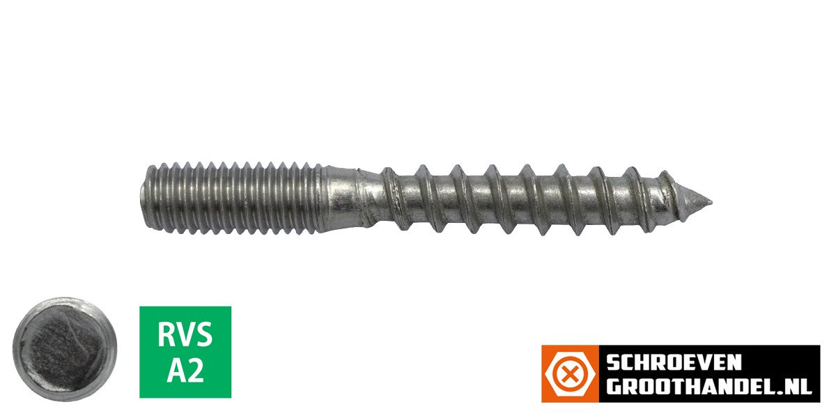 Alternatieve afbeelding voor Stockschrauben M6x60mm Edelstahl A2 100 Stück