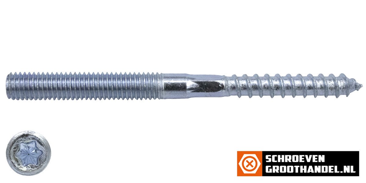 Alternatieve afbeelding voor Stockschrauben M8x100mm TORX-25 verzinkt 100 Stück