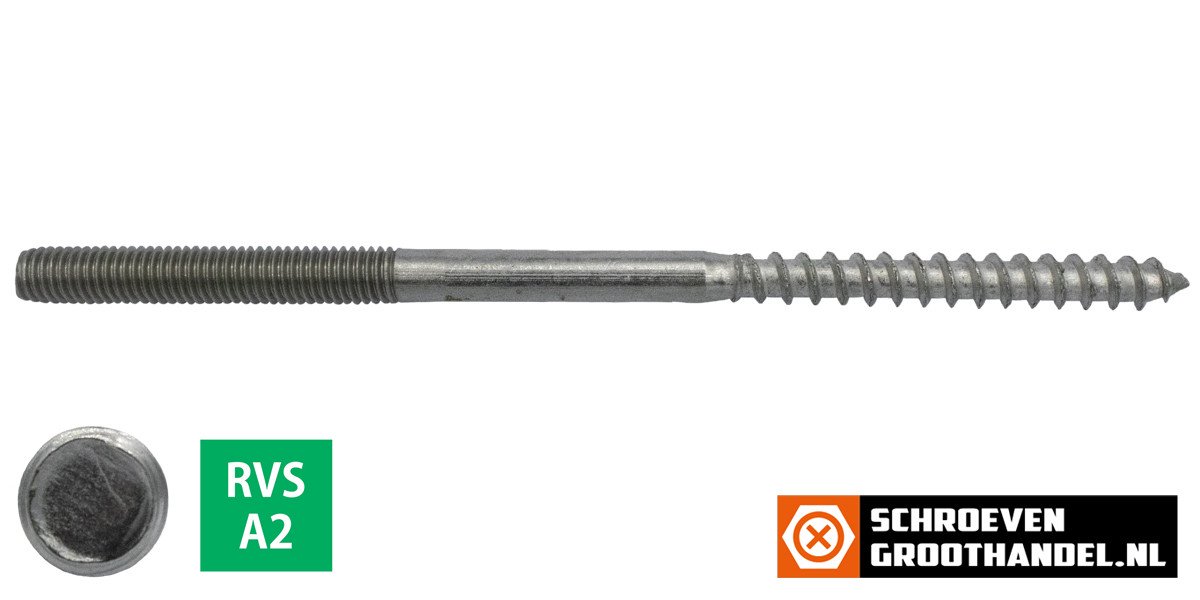 Alternatieve afbeelding voor Stockschrauben M8x150mm Edelstahl A2 25 Stück