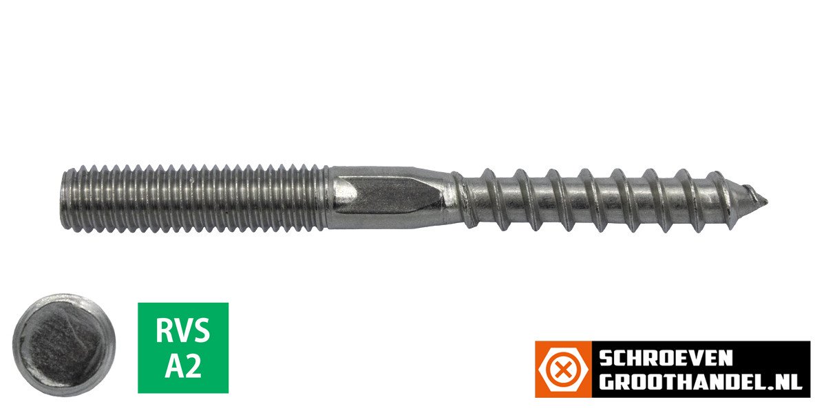 Alternatieve afbeelding voor Stockschrauben M8x90mm Edelstahl A2 100 Stück